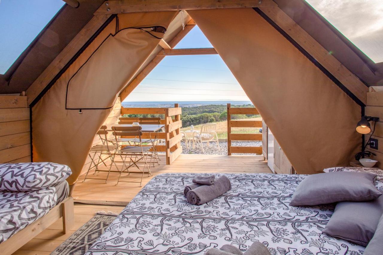 Hotel Glamping Debbiare Riparbella Exterior foto