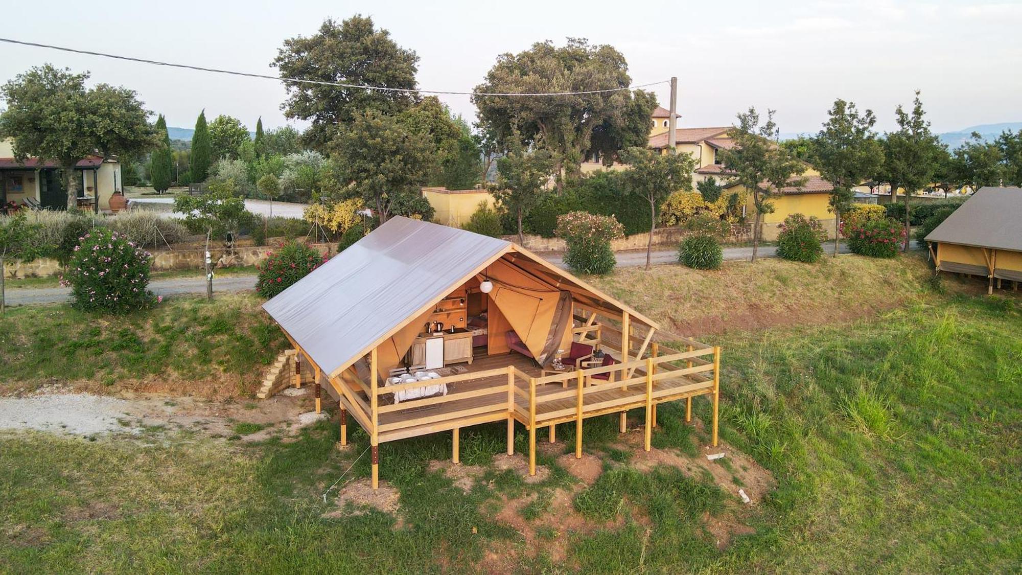 Hotel Glamping Debbiare Riparbella Exterior foto