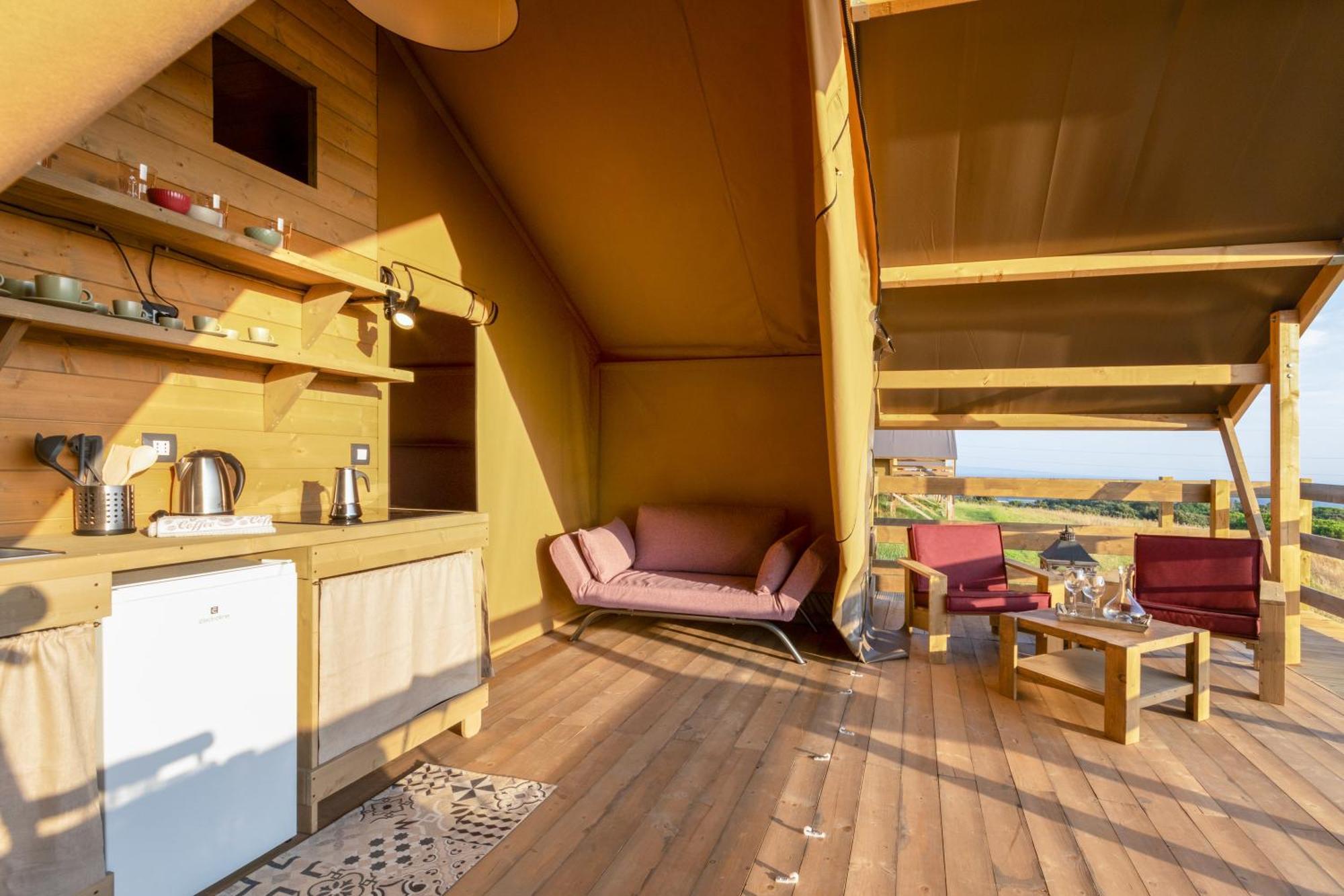 Hotel Glamping Debbiare Riparbella Exterior foto