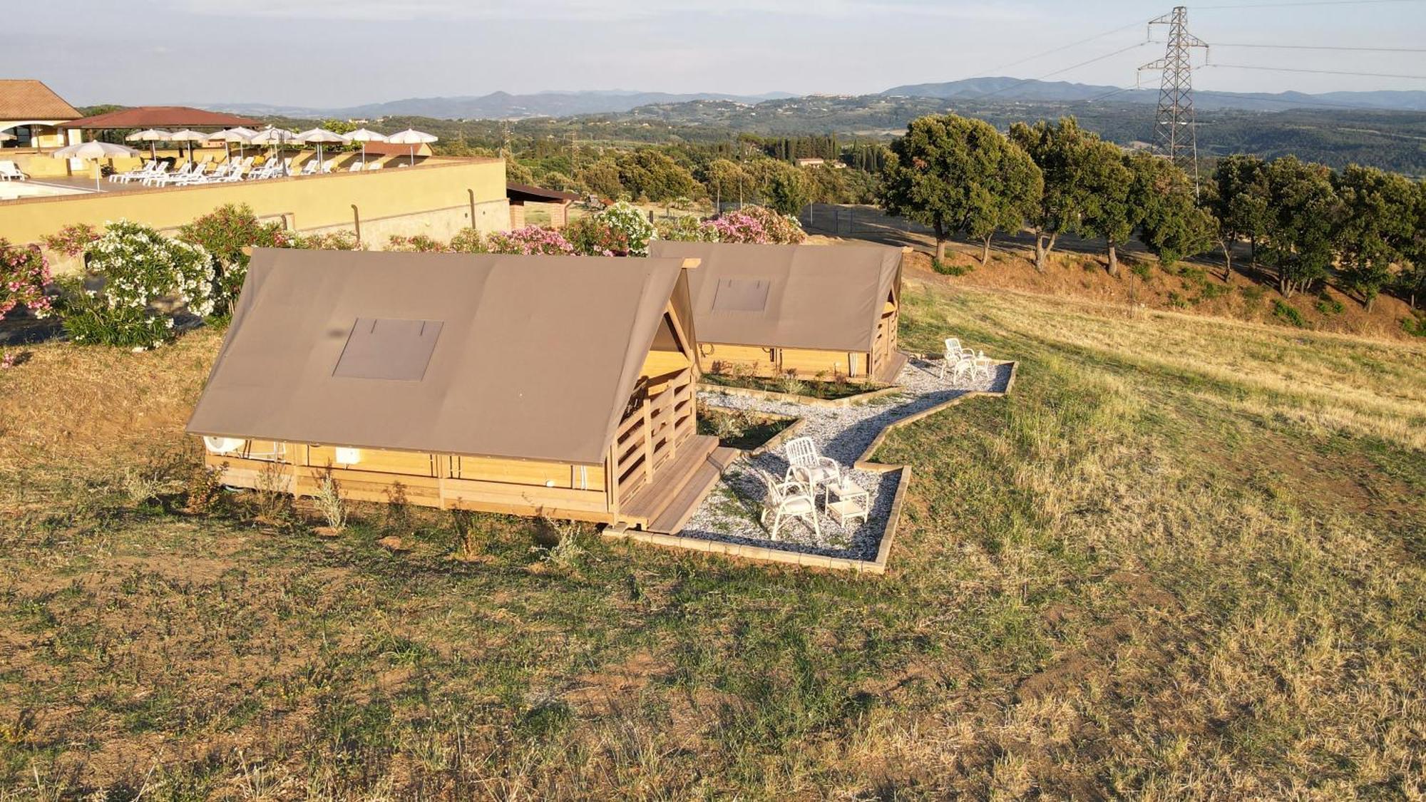 Hotel Glamping Debbiare Riparbella Exterior foto
